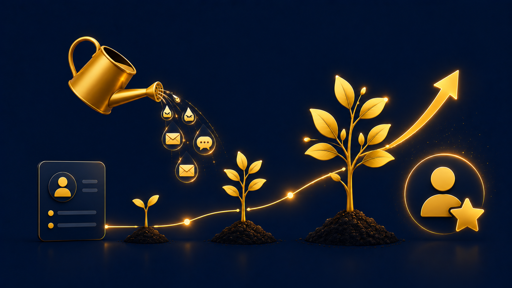What is lead nurturing - growing a lead into a customer